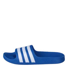 Adilette Aqua Slides Kids True Blue / Cloud White / True Blue