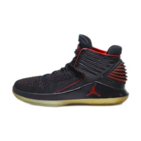 Air Jordan 32 "Mj Day' High-Top Sneakers Fabric Black Colour For Men
