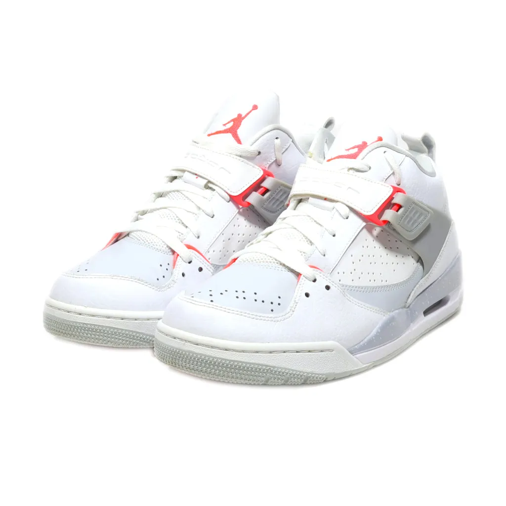 Air Jordan Jordan Flight 45 High-Top Sneakers Leather White Colour For Men