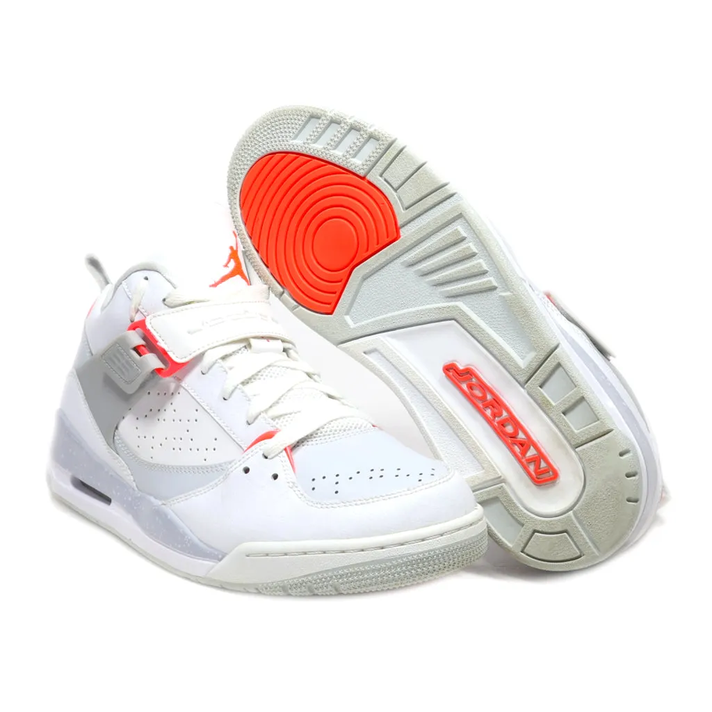 Air Jordan Jordan Flight 45 High-Top Sneakers Leather White Colour For Men
