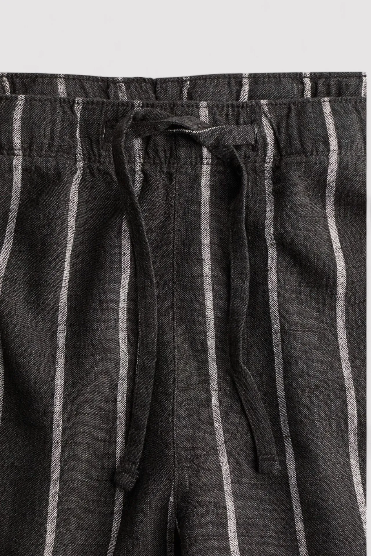 Ancien | Men's Old Money Breathable Solid Drawstring Linen Pants