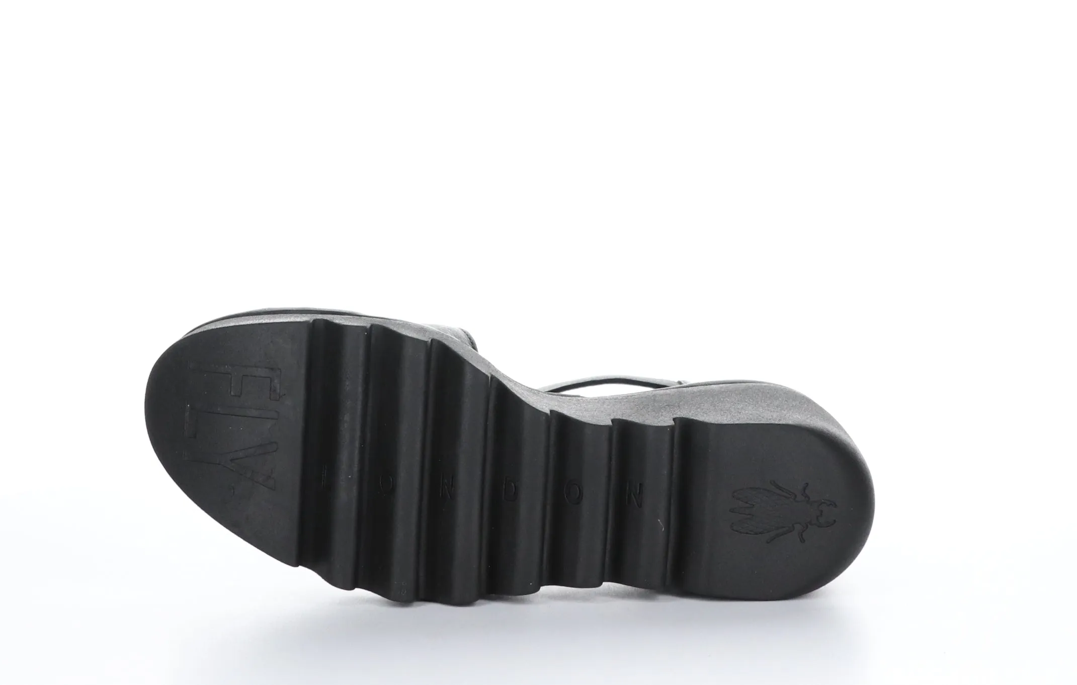 BONO290FLY Verona Black Strappy Sandals|BONO290FLY Sandales �� Brides in Noir
