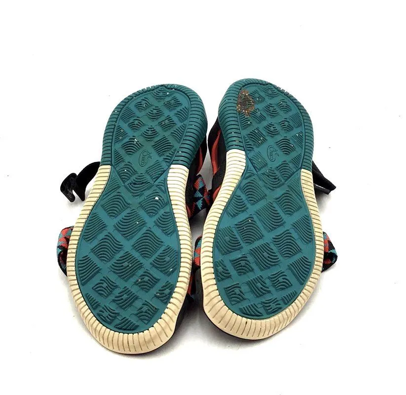 Chaco Women's Confluence J106936 Multicolor Strappy Sandals - Size 7