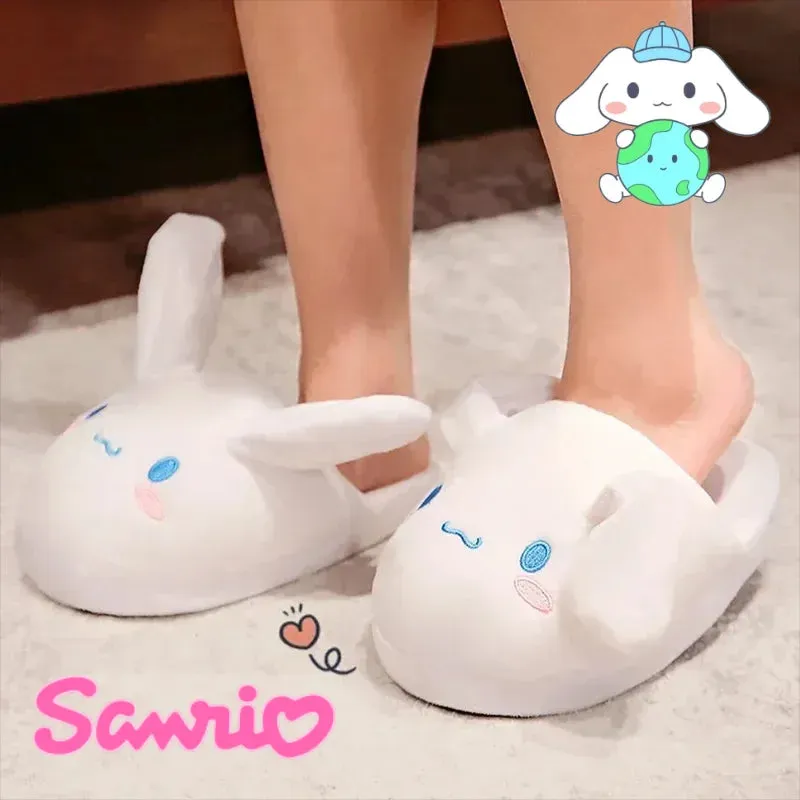 Cinnamoroll Moving Ear Cotton Slippers