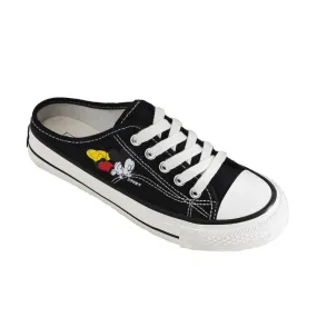 Classic Mickey Low Top Canvas Sneakers