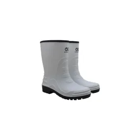 Commercial working boots short white size 6,7,8,9,10,11,12,13