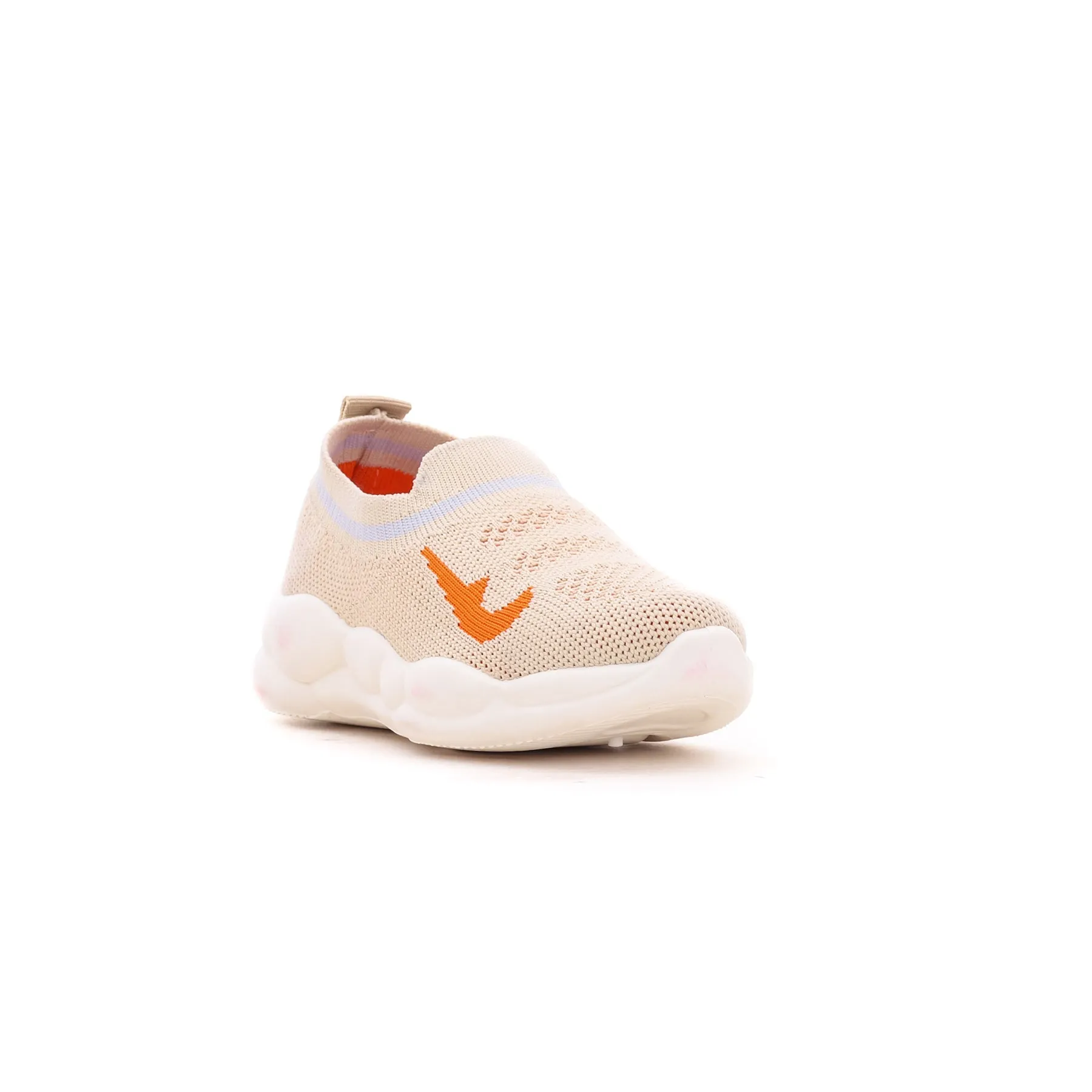 Girls Beige Casual Canvas KD2170