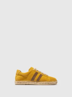 Lace-up Espadrilles SCAW530FLY YELLOW/TAN