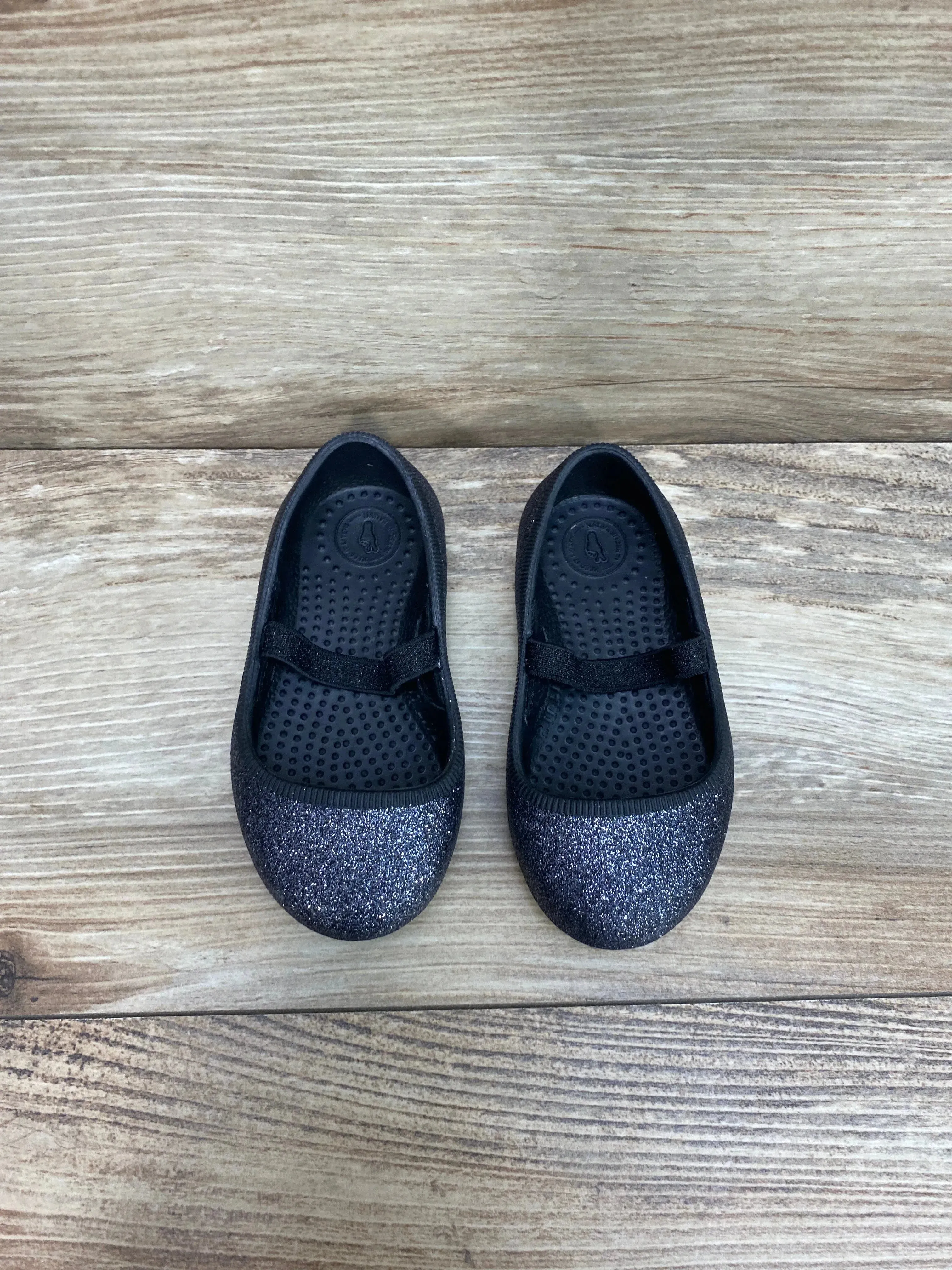 Native Margot Bling Black Ballet Flats sz 6c
