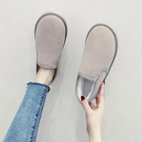 Round Toe Winter Booties for Bunions