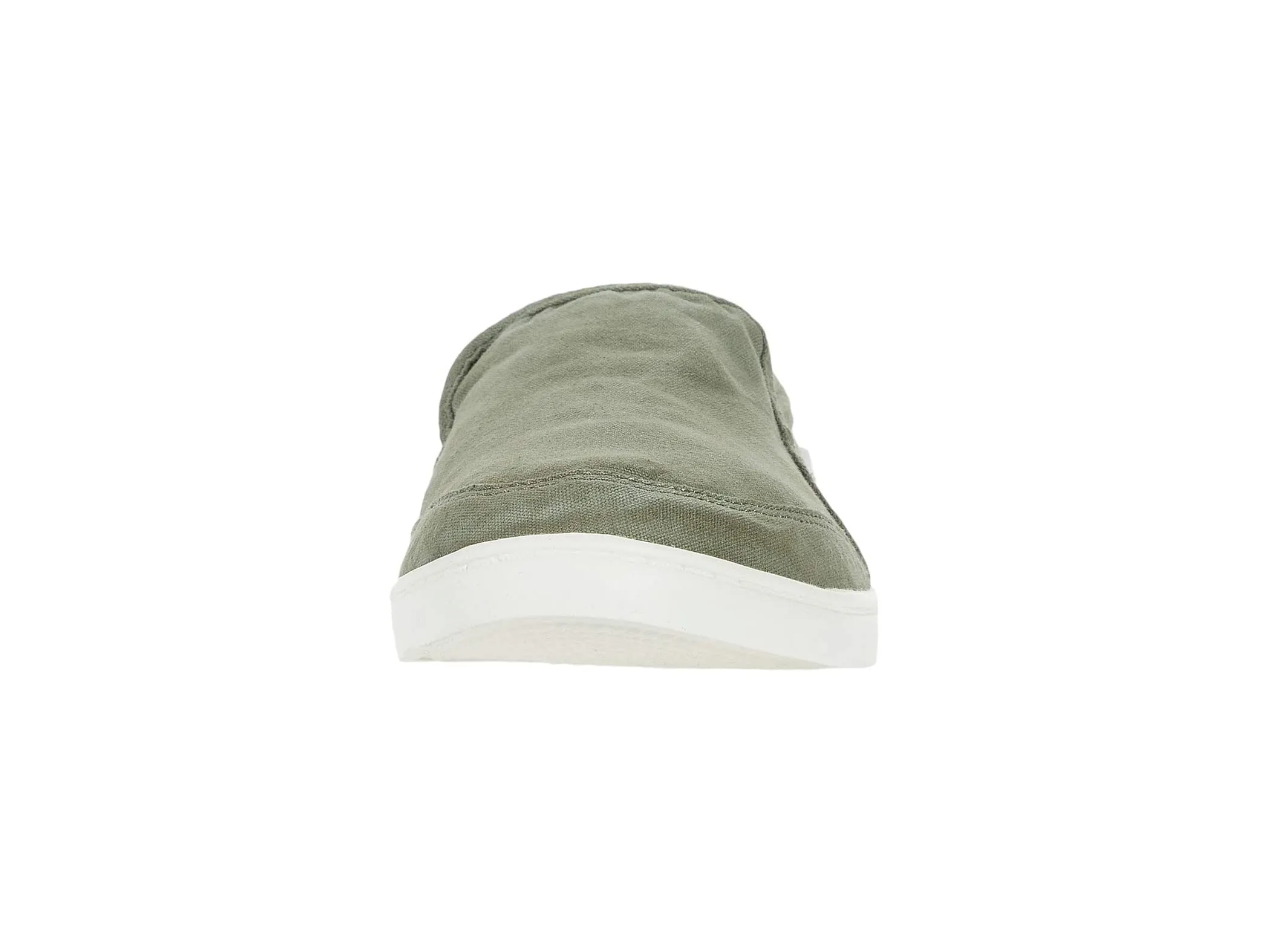 Sanuk PAIR O DICE Casual Canvas Slip On Loafers MILITARY GREEN (6.5, MILITARY GREEN)
