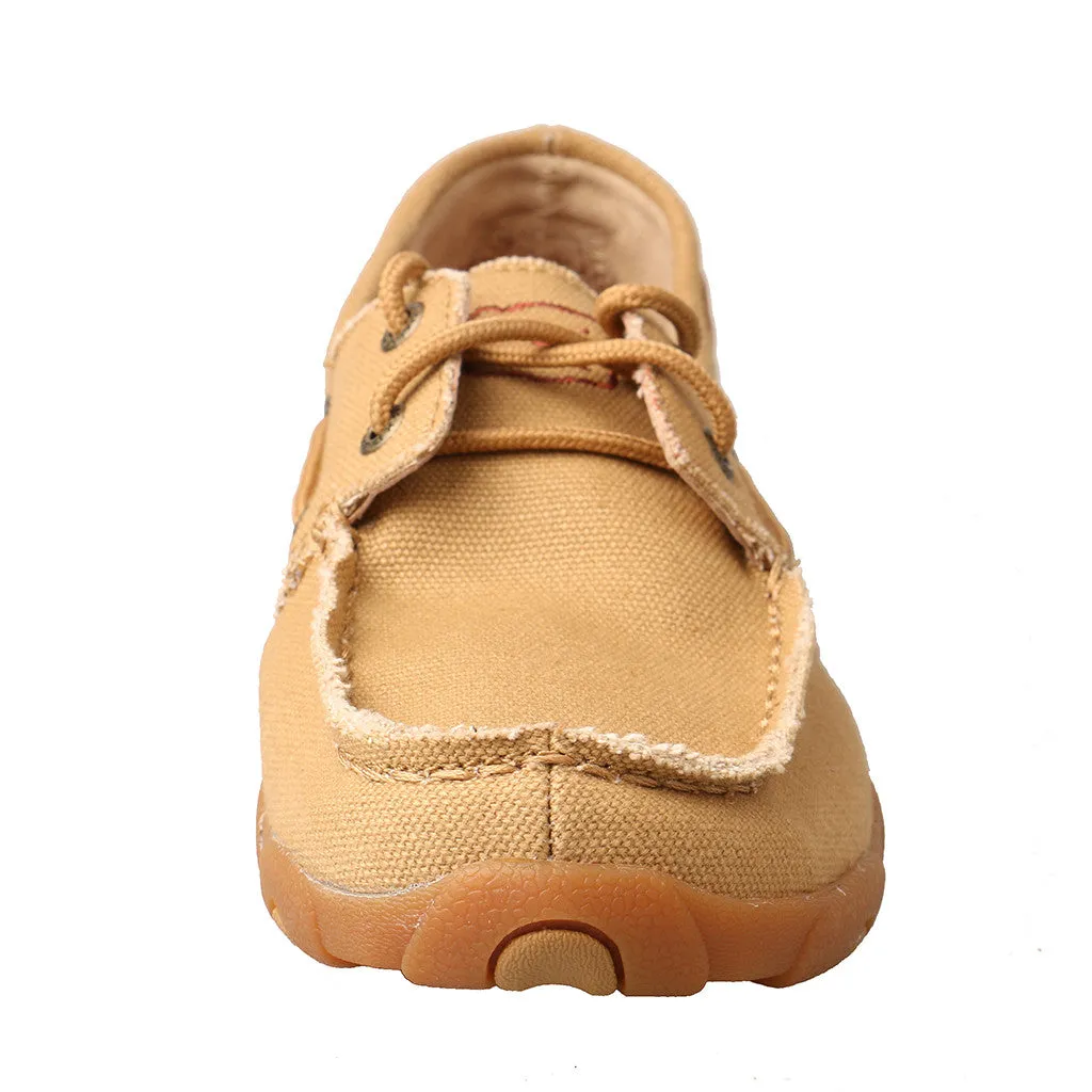Twisted X Women's Tan Canvas Shoe