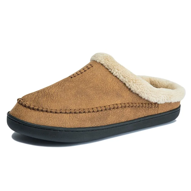 Waterproof Leather Slippers
