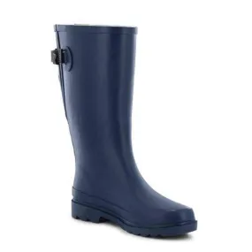 Western Chief Women's Flora Pop Vari-Fit Rain Boot - Navy