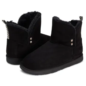 Womens Bobbie Faux Fur Ankle Boot