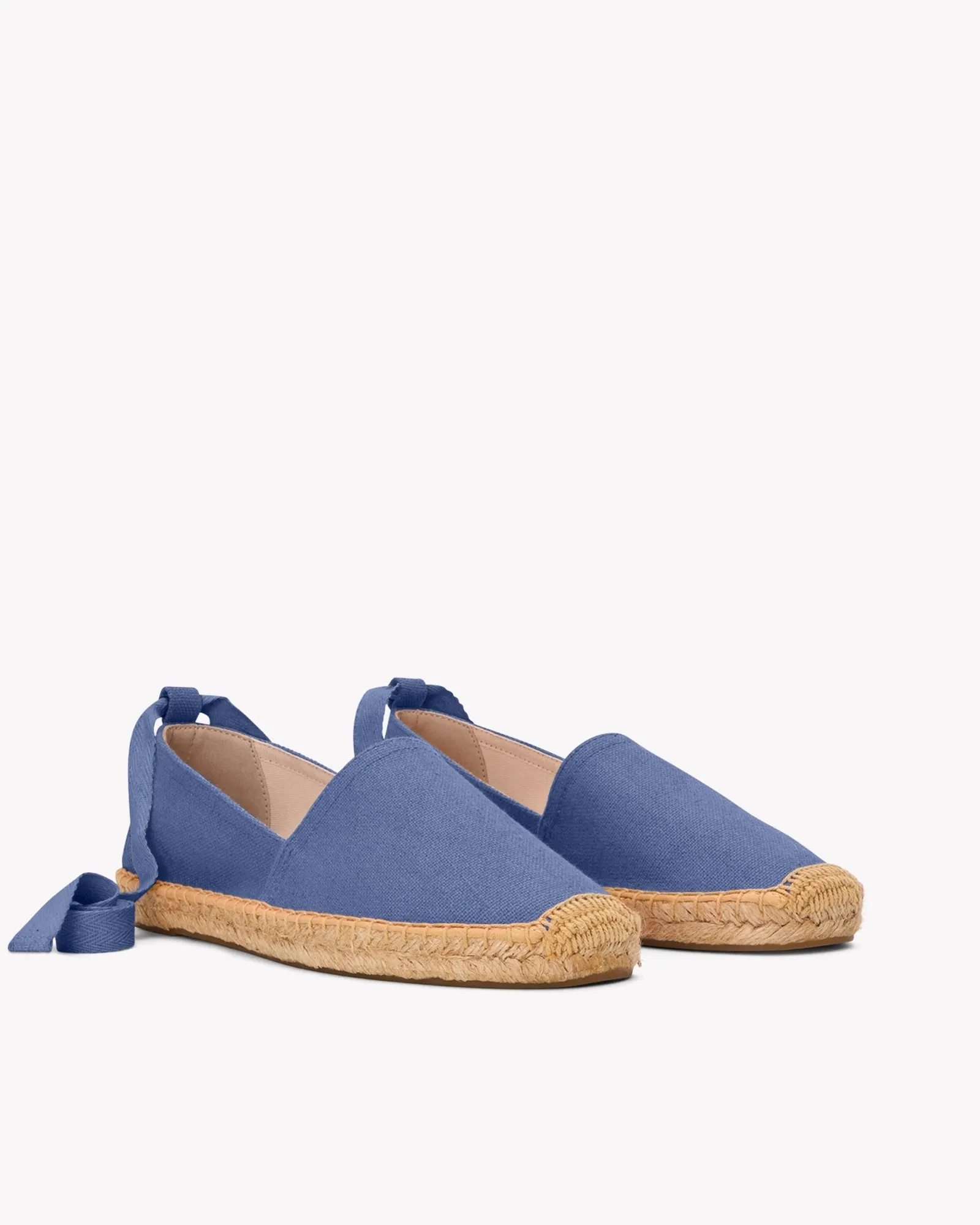 Womens_Espadrilles_The Original Lace Up_Woven Colors_Marlin Blue
