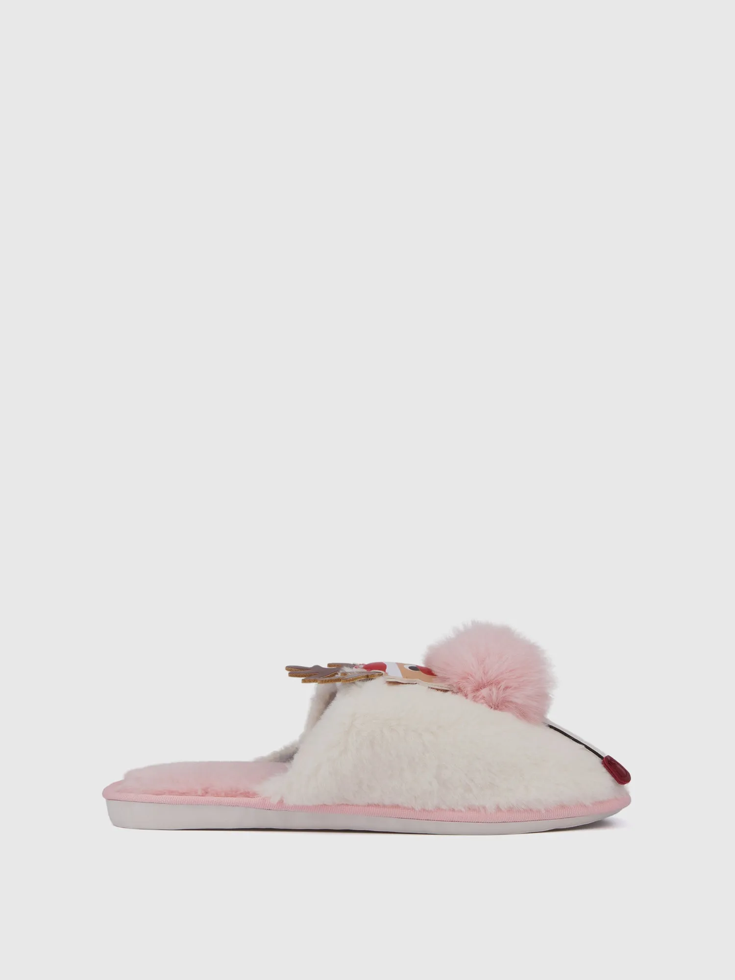 Xmas Pom Pom Slipper